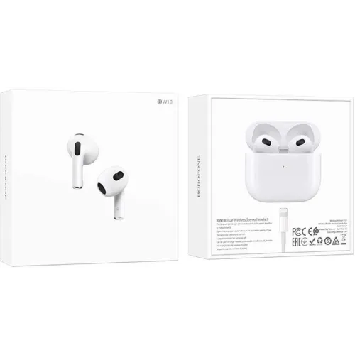 Гарнитура Bluetooth Borofone BW13 White