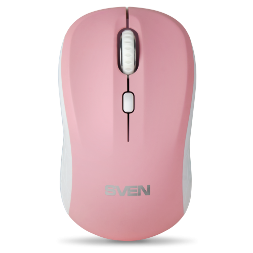 Мышь SVEN RX-230W розовая