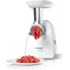 Мясорубка BOSСH MMWP2004 SmartPower, белая