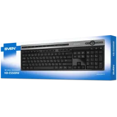 Клавиатура Sven KB-E5500W черный (SV-021931)