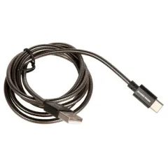 Кабель USB 2.0 A вилка - Type C 1 м More choice K31a (Черный)