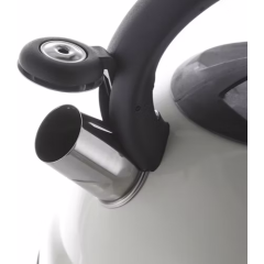 Чайник со свистком HITT Melodie Plus, 2,5 л., молочный (H01024)(Л3867)