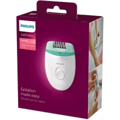 Эпилятор PHILIPS BRE-224/00 зеленый