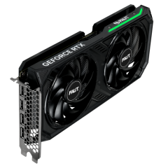 Видеокарта Palit PCI-E 4.0 RTX4060 DUAL OC NV RTX4060 8192Mb 128 GDDR6 1830/17000/HDMIx1/DPx3/HDCP R NE64060T19P1-1070D