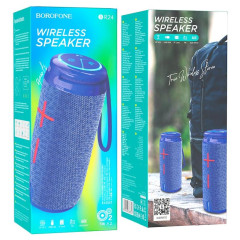Акустика портативная BOROFONE BR24 Peacock blue (*9)
