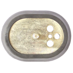 Фланец овальный RCA с прокладкой (993012)