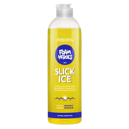 Автошампунь для ручной мойки Foam Heroes Slick Ice Zippy FHB014 500мл 