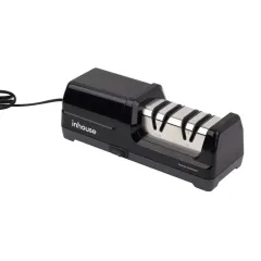 Точилка для ножей электрическая Inhouse IKSH-2401B, черная