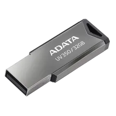 Карта USB3.1 32 GB A-DATA UV350 AUV350-32G-RBK серебристый