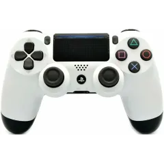 Геймпад Dualshock 4 для PS 4 черно-белый (лес 13)
