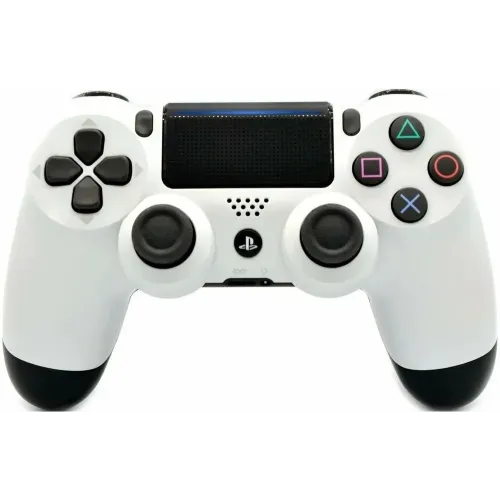 Геймпад Dualshock 4 для PS 4 черно-белый (лес 13)