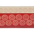 Форма для выпечки керамика Спектр Круги на красном, фигурная, 31х21х6 см (Y6-10299)(462727)