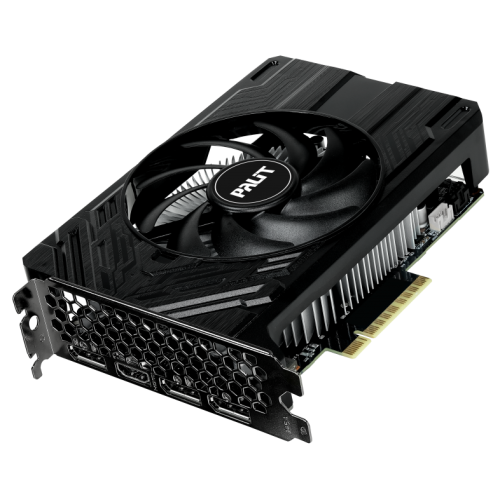 Видеокарта Palit PCI-E 4.0 RTX4060 STORMX NV RTX4060 8192Mb 128 GDDR6 1830/17000/HDMIx1/DPx3/HDCP Re NE64060019P1-1070F