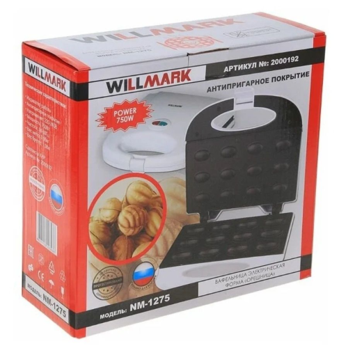 Вафельница WILLMARK NM-1275