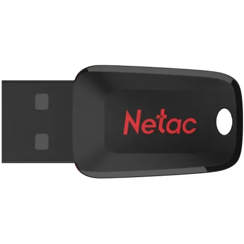 Карта USB2.0 16 GB NETAC U197 NT03U197N-016G-20BK черный/красный