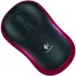 Мышь Logitech M185 красный/черный