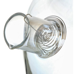 Чайник заварочный, 1000 мл, стекло Bonjart, с ситечком, бамбук (110-113)(499671)