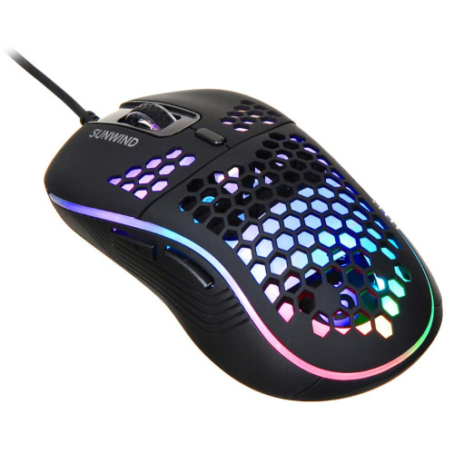 Мышь SunWind SW-M800G черный