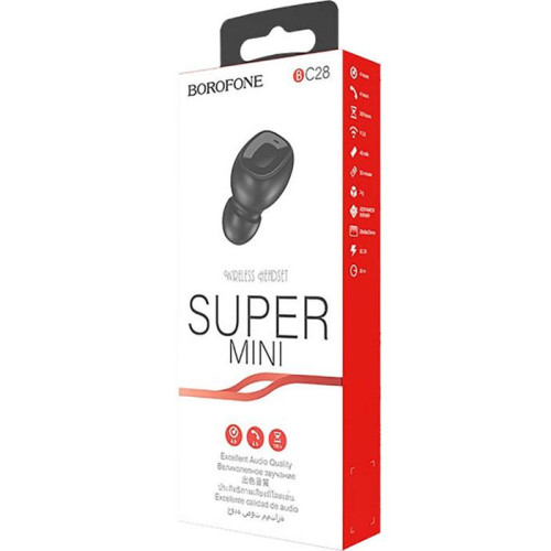 Гарнитура Bluetooth Borofone BC28 Black