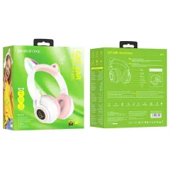 Гарнитура Bluetooth Borofone BO18 белый