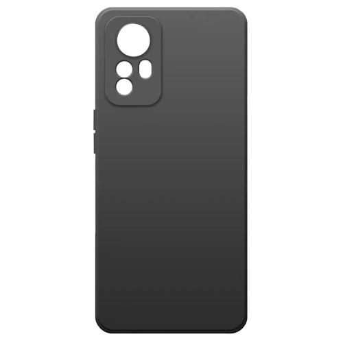 Бампер Xiaomi Redmi Note 12S Borasco Microfiber Case черный
