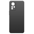 Бампер Xiaomi Redmi Note 12S Borasco Microfiber Case черный