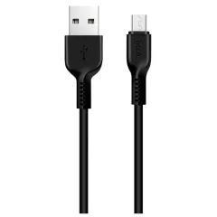 Кабель USB 2.0 A вилка - micro USB 1 м HOCO X20 Flash (Black)