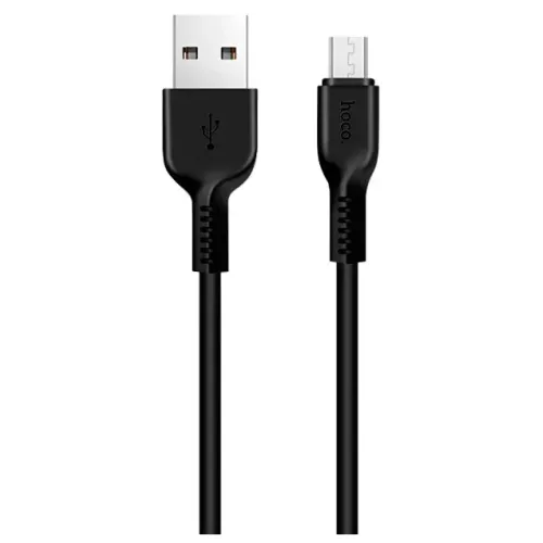 Кабель USB 2.0 A вилка - micro USB 1 м HOCO X20 Flash (Black)