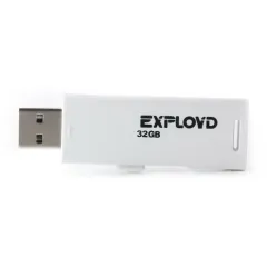 Карта USB2.0 32 GB EXPLOYD 580 белый