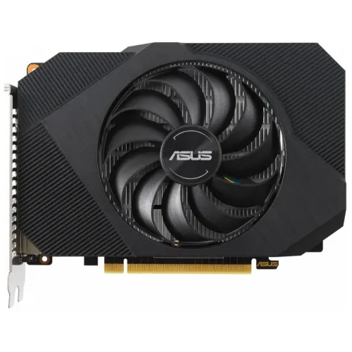 Видеокарта Asus PCI-E PH-GTX1650-O4GD6 NV GTX1650 4096Mb 128b GDDR6 1410/12000 DVIx1/HDMIx1/DPx1/HDC