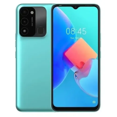 Сотовый телефон TECNO Spark 8c 64GB Turquoise Cyan/бирюзовый +sim