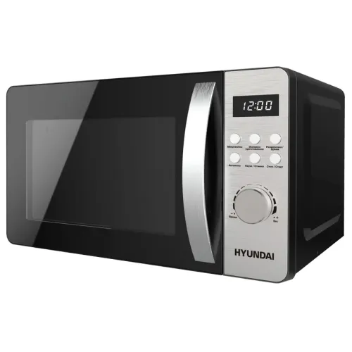 Микроволновая печь HYUNDAI HYM-D2071, 20 л., черный/нерж. (Э/М)