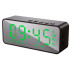 Радиочасы SOUNDMAX SM-1520B черный с зеленым