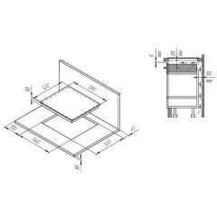 Стол электрический Kuppersberg ICS 604