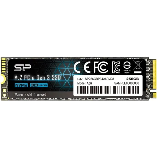 SSD M.2 256Gb Silicon Power PCI-E x4 M.2 2280 SP256GBP34A60M28 M-Series