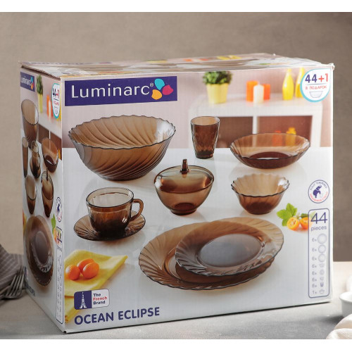 Набор столовый LUMINARC ОКЕАН ЭКЛИПС 45 пр. (N1497) (L5110)