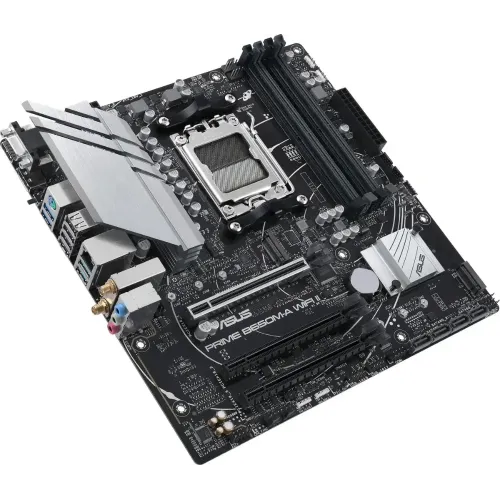 М/П SOC-AM5 ASUS PRIME B650M-A WIFI II RTL AMD B650, 4*DDR5, 4*SATA 6G RAID, 2*M.2