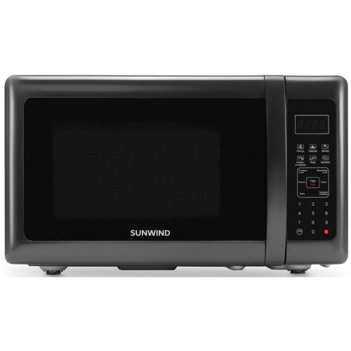 Микроволновая печь SUNWIND SUN-MW007, 20 л., черная (С)
