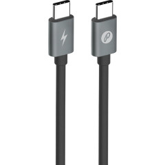 Кабель USB 3.1 Type C - Type C 1 м Partner черный