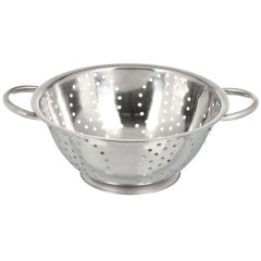 Дуршлаг NN нерж., с ручкой, на ножке, 24 см (GS-08125-24)(449376)