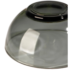 Салатник стекло Basilico, круглый, дымчатый, 62531-12, 0.43 л, 13 см (438137)