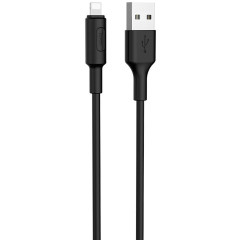 Кабель USB 2.0 A вилка - 8pin 1 м HOCO X25 Black
