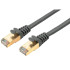 Кабель RJ-45 1 м Hama H-78422 1000 Мбит/с экранированный серый