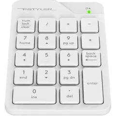 Числовой блок A4Tech FGK21C беспроводной белый