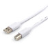 Кабель USB 2.0 A вилка - B вилка 3 м Кабель Atcom белый