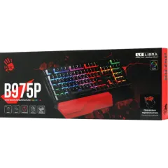 Клавиатура A4 Bloody B975P черный 