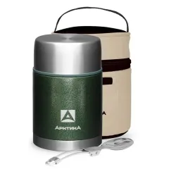 Термос АРКТИКА 306-600А, 600 мл., для еды, зеленый