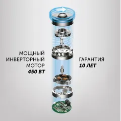 Пылесос вертикальный Polaris PVCS5090 Clean Expert PRO