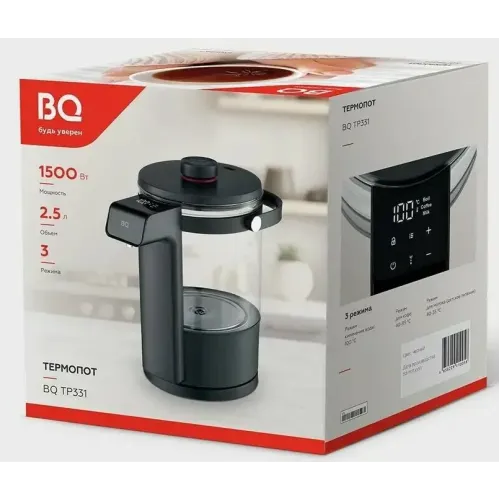 Термопот BQ TP331 2.5л черный