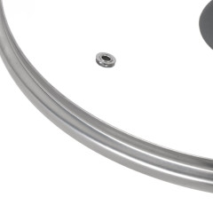 Крышка для посуды DANIKS, Д4122Ч, 22 см (430302)